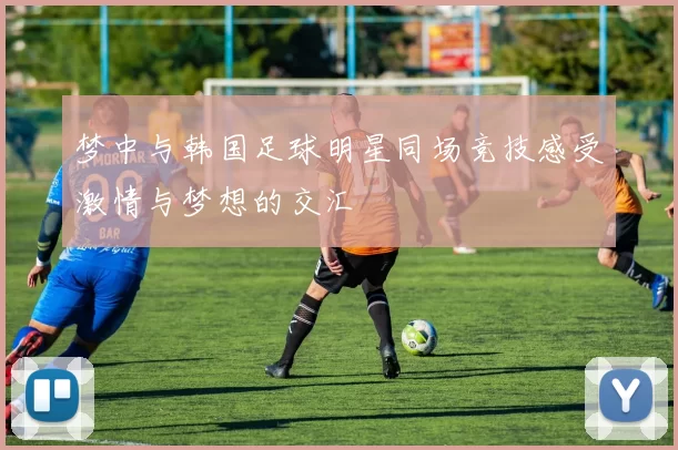 梦中与韩国足球明星同场竞技感受激情与梦想的交汇