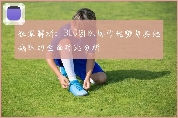 独家解析：BLG团队协作优势与其他战队的全面对比分析